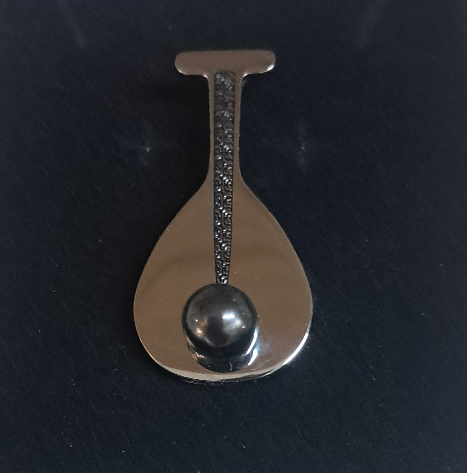 Pendentif inoxydable et perles de culture de Tahiti